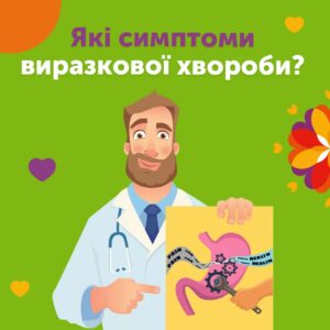 Симптоми та ознаки виразки шлунку.